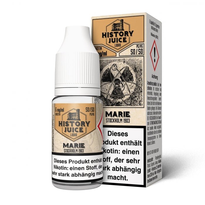 History Juice Nikotinsalz Liquid - Smokkie | eine Marke der Smoke Smart GmbH