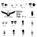 Vapor Giant DELRIN DripTip verschiedene Ausführungen Niko Vapor