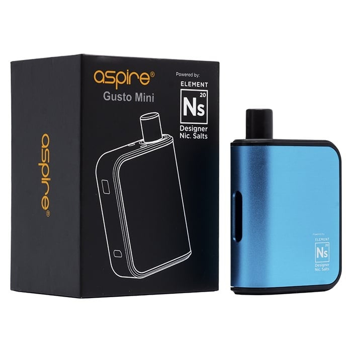 Gusto Mini EZigarette powered by ELEMENT Ns20 Aspire