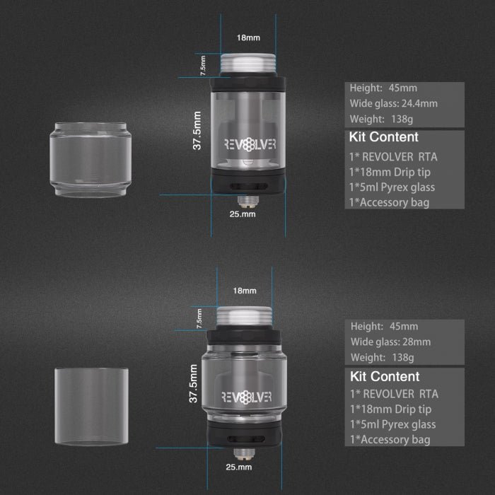 Revolver RTA Selbstwickeltank VandyVape