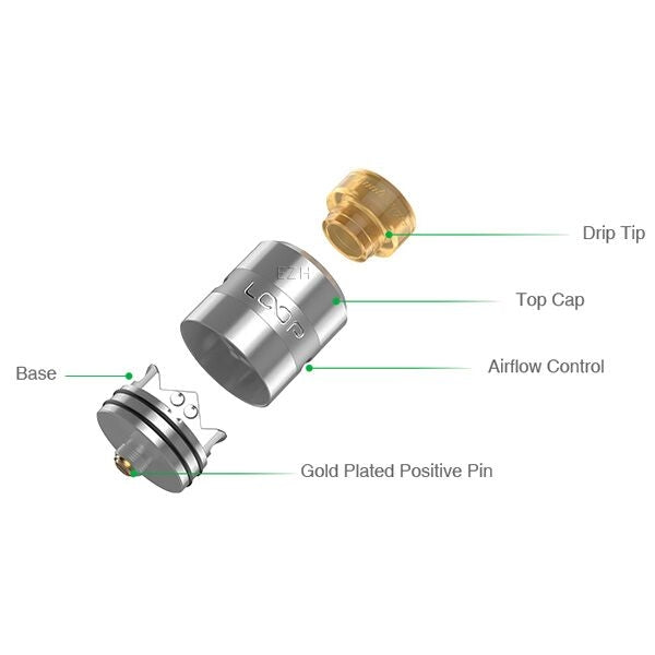 Loop V15 RDA Selbstwickelverdampfer Geek Vape