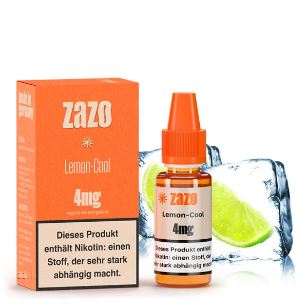 Lemon Cool ELiquid 10ml von ZAZO Made in Germany