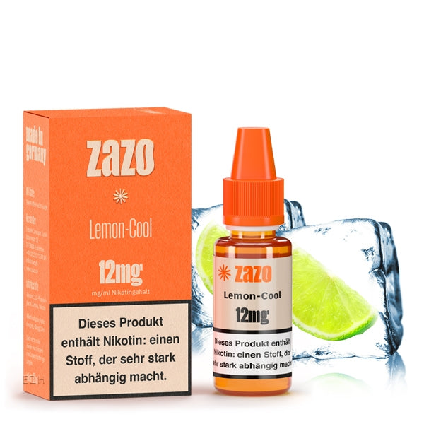 Lemon Cool ELiquid 10ml von ZAZO Made in Germany