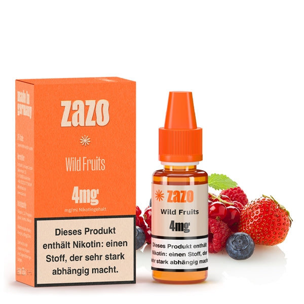 Wild Fruits ELiquid 10ml von ZAZO Made in Germany