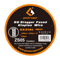 Wickeldraht 3 Meter SS316L Stagger Fused Clapton 04 mm x 02 mm x2 02 Geekvape ZS05