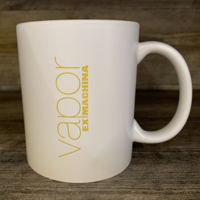 Kaffeetasse mit Gravur Vapor Ex Machina