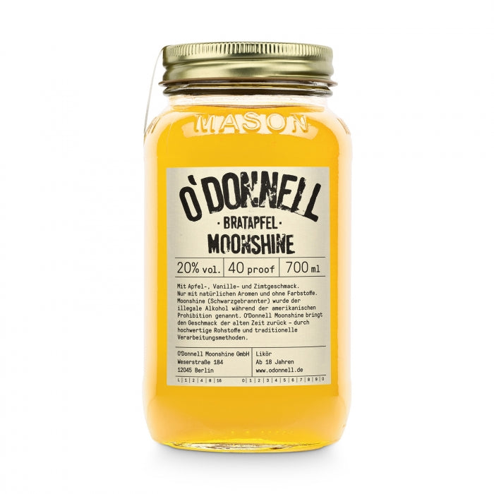 Bratapfel 20 vol Likör ODONNELL MOONSHINE