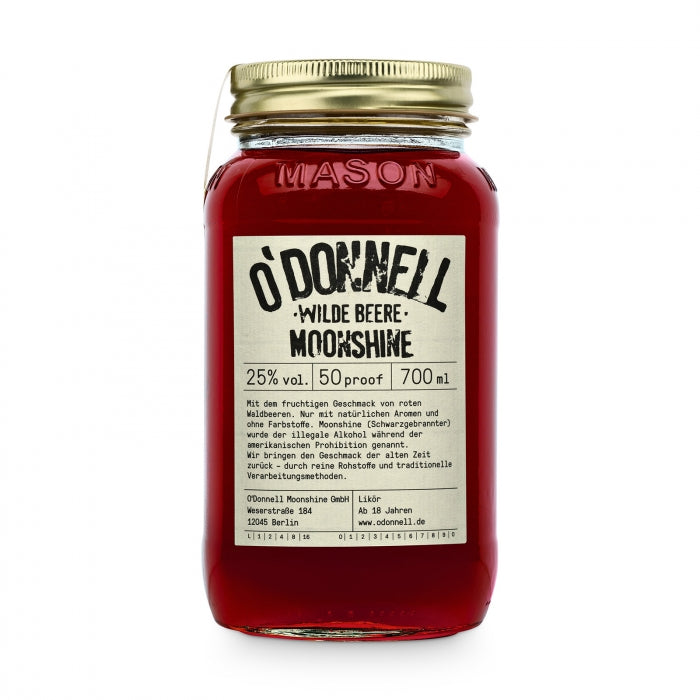 Wilde Beere 25 vol Likör ODONNELL MOONSHINE