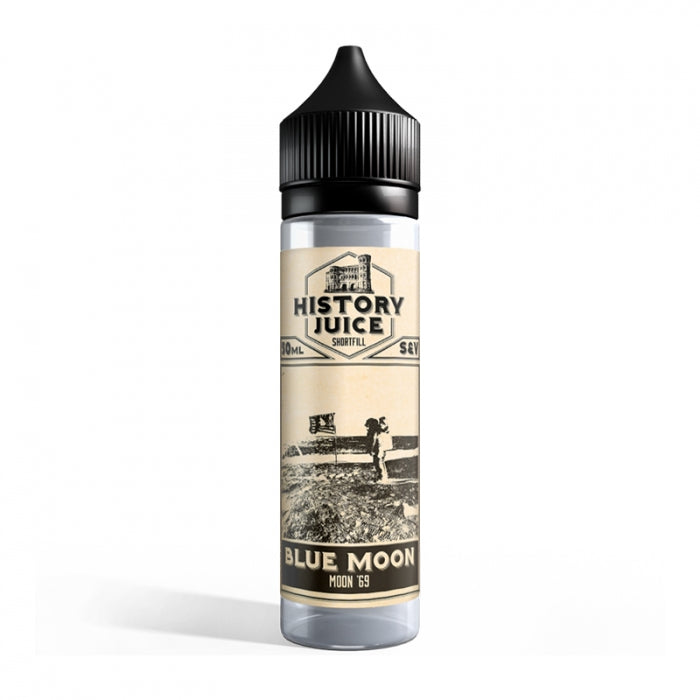 Blue Moon blaue Himbeere Erdbeere Menthol 50ml Overdosed HISTORY JUICE