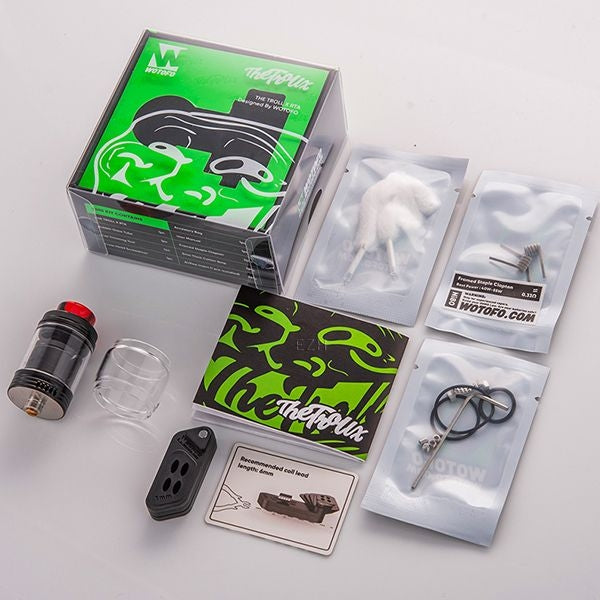 Troll X RTA Selbstwickelverdampfer Wotofo