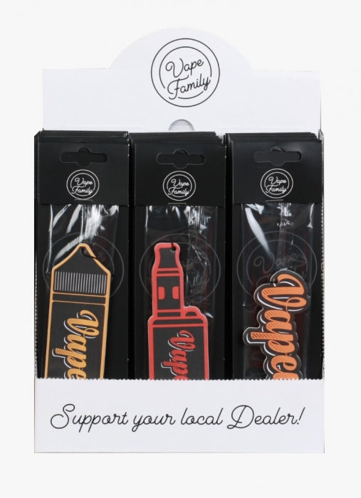 Vape Duftbaum B2B Box 45stk Inhalt Vape Family