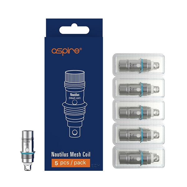 NAUTILUS BVC MESH Coil 03 Ohm 5er Pack Aspire