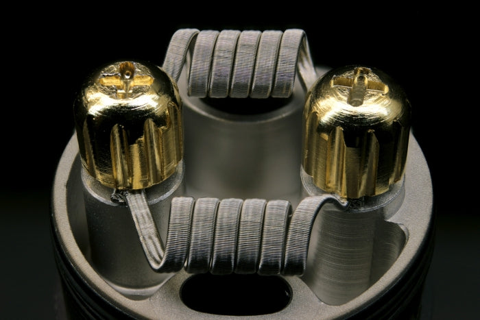 Fine Fused Clapton (3-Core) Dual Handmade Coil 0.12 Ohm - Cushion Vapor