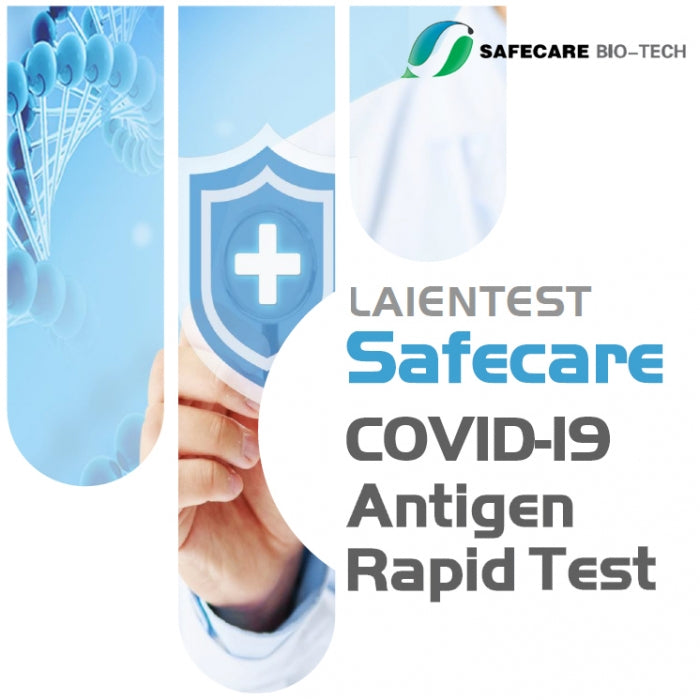 Safecare Corona SARS-CoV-2 Antigen Schnelltest Selbsttest (Swab) für Laien (5er Pack)