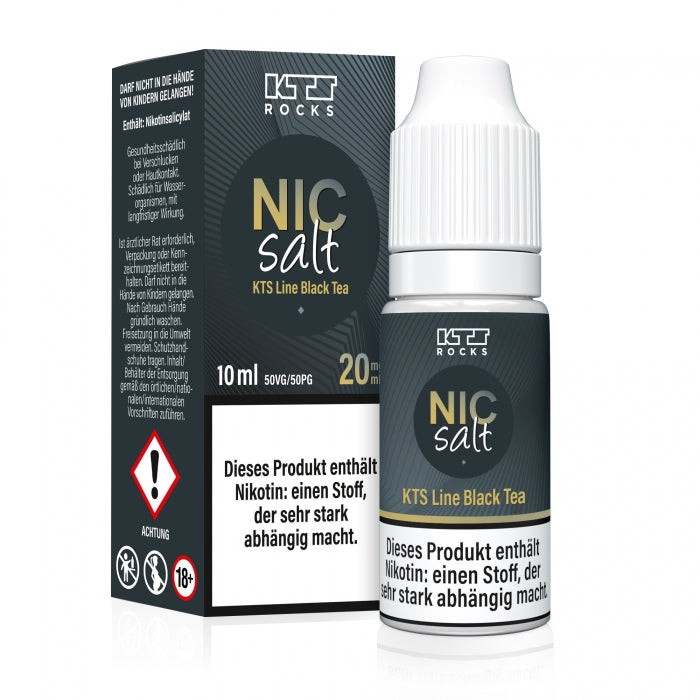 Black Tea Nikotinsalzliquid Traube Blaubeere Lychee Tee KTS