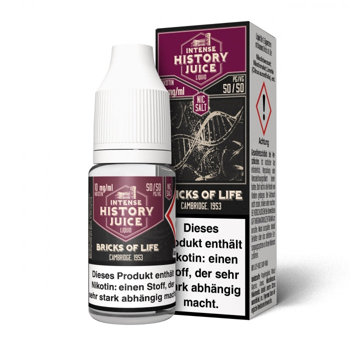 Bricks of Life CherryCola Nikotinsalzliquid INTENSE HISTORY JUICE