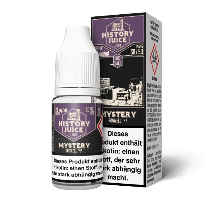 Mystery frischer Fruchtmix Nikotinsalzliquid HISTORY JUICE