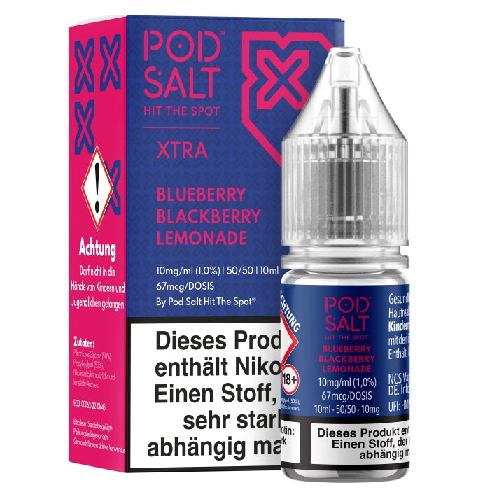 XTRA Blueberry Blackberry Lemonade Nikotinsalzliquid POD SALT