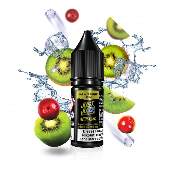 Kiwi Cranberry Ice Nikotinsalzliquid Just Juice