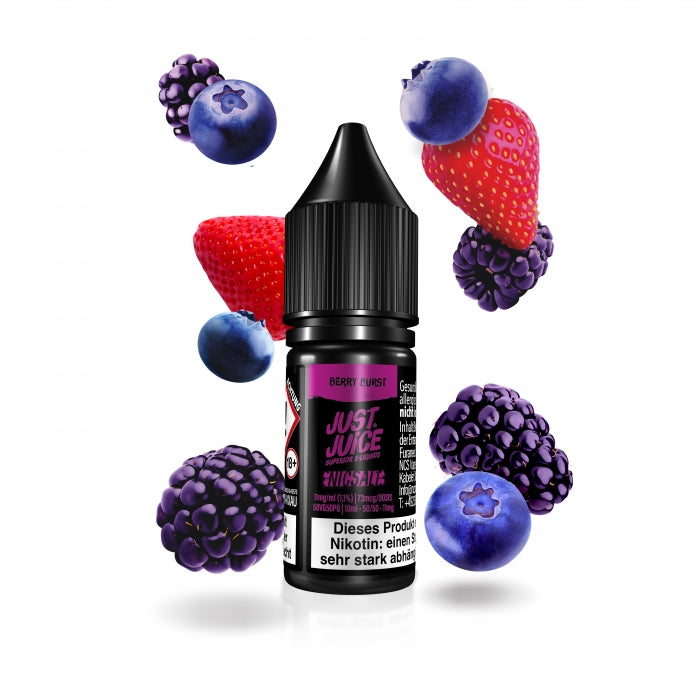 Berry Burst Nikotinsalzliquid Just Juice