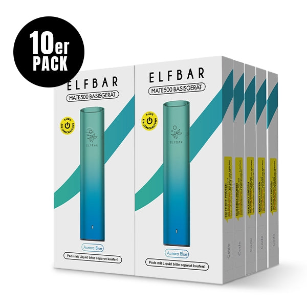 **MATE 500 Pod Kit Basisgerät 10er Pack - Elfbar