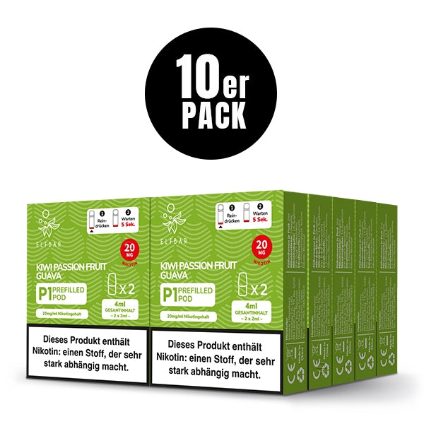 **MATE 500 P1 Prefilled Pods (10er Pack) - Elfbar