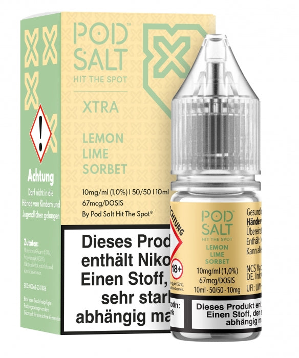 XTRA LEMON LIME SORBET Nikotinsalzliquid POD SALT