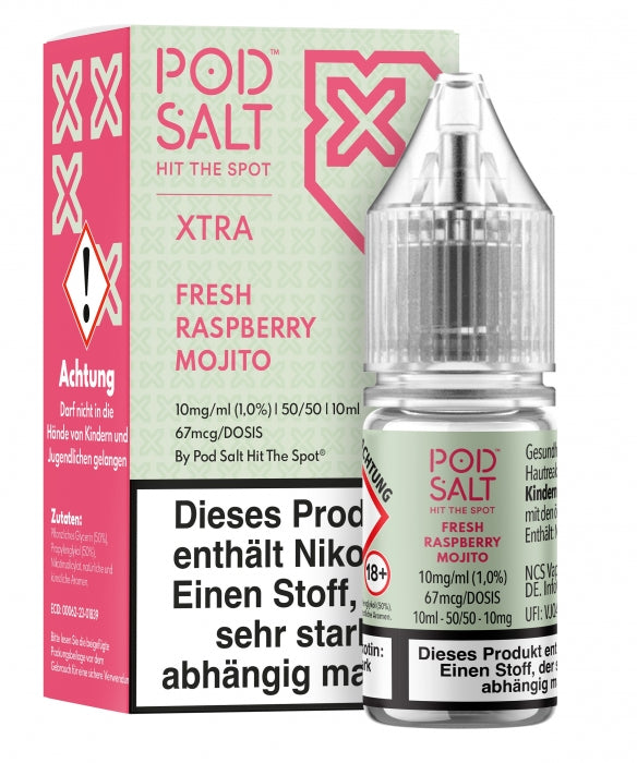 XTRA FRESH RASPBERRY MOJITO Nikotinsalzliquid POD SALT