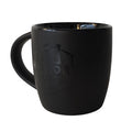Kaffee Becher Schwarz mit History Juice Logo VEX