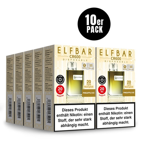 CR600 Einweg-E-Zigarette (10 PC) - ELFBAR
