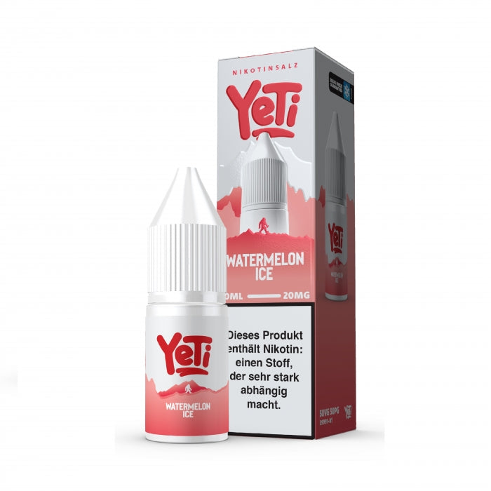 Watermelon Ice 10ml Nikotinsalzliquid WassermeloneFrische Yeti