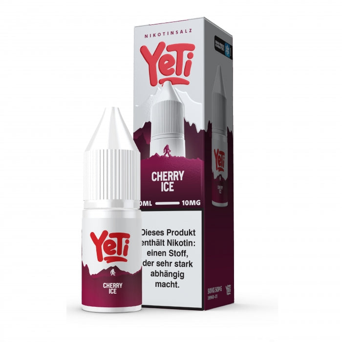 Cherry Ice 10ml Nikotinsalzliquid KirscheFrische Yeti