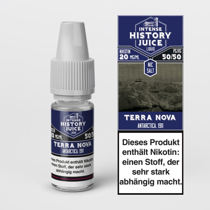 Terra Nova ZitroneEisbonbon Nikotinsalzliquid INTENSE HISTORY JUICE