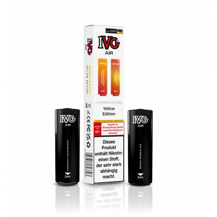 IVG Air Multi Flavour Edition Prefilled Pods 2er Pack