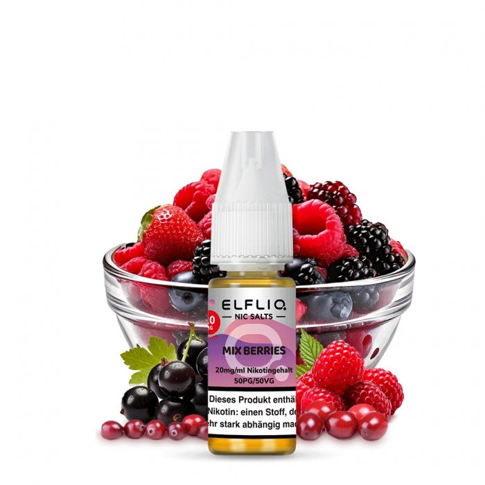 Mix Berries Nikotinsalzliquid (Beeren Mix) - Elfliq (ELFBAR)