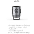 V8T6 Sextuple Coilhead für den TFV8 SMOK