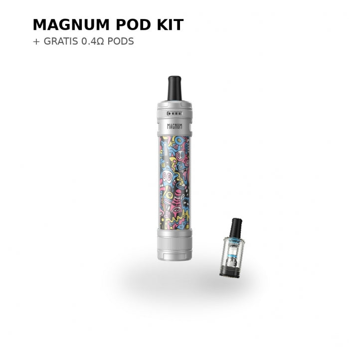 Magnum Pod Kit Bundle 1Kit +1 Magnum Pod 0.4 Ohm - Aspire