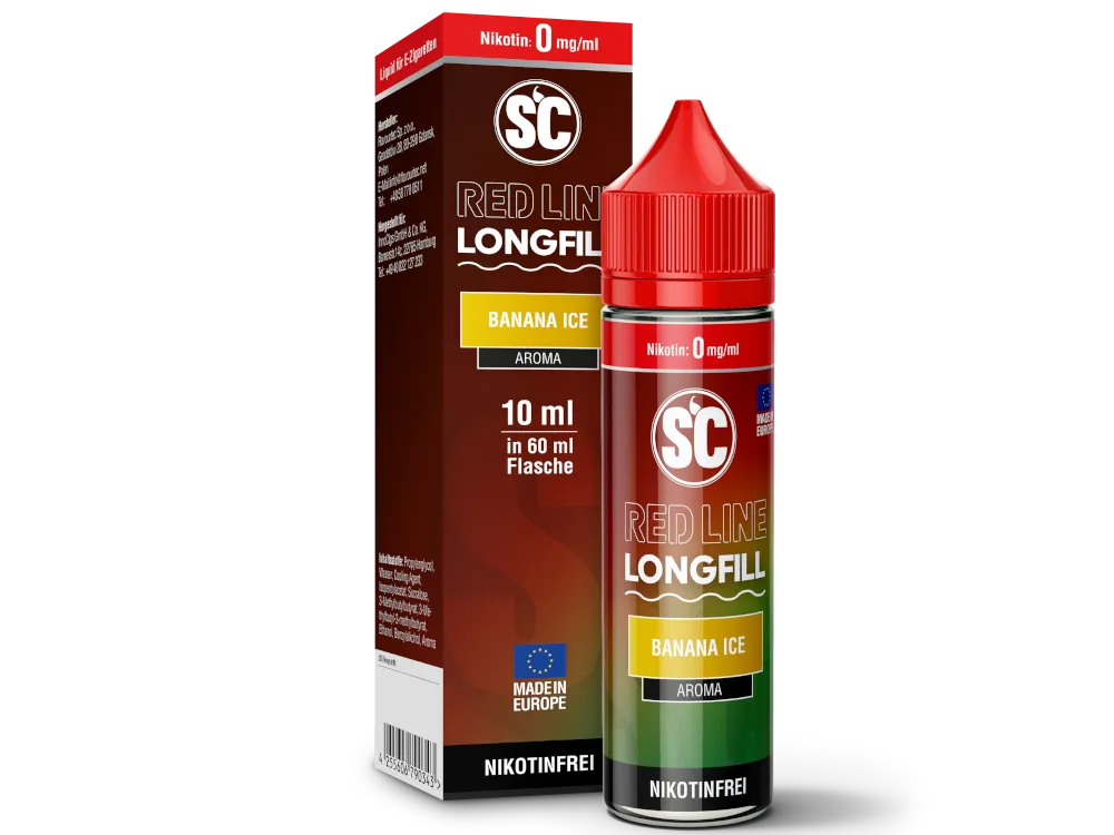 SC Red Line Banana Ice Longfill Aroma