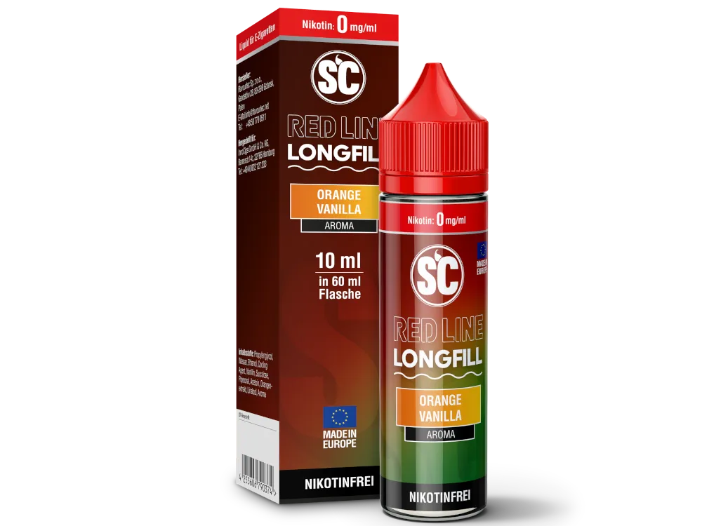 SC Red Line Orange Vanilla Longfill Aroma