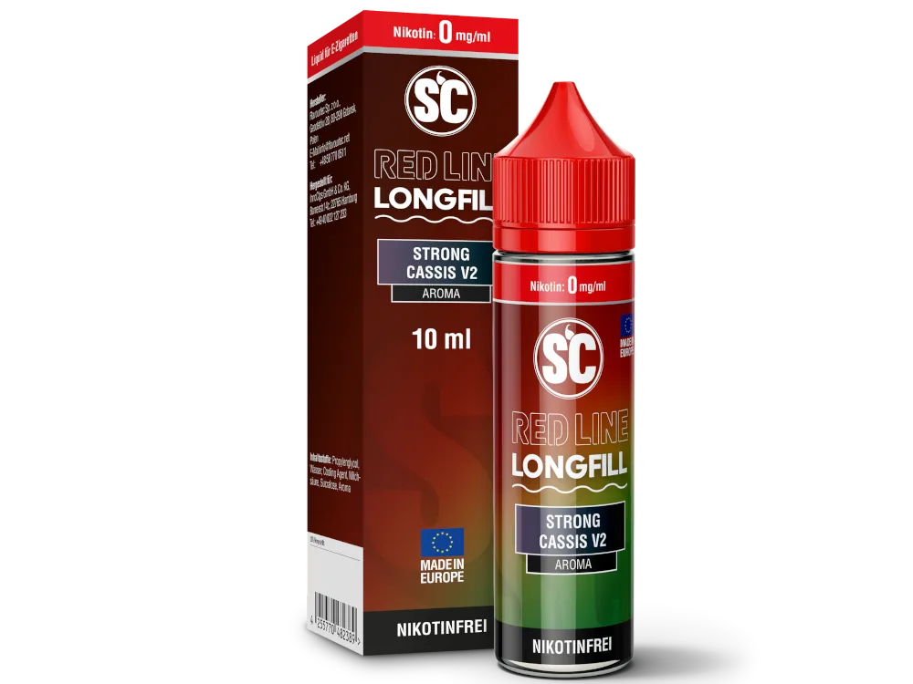 SC Red Line Strong Cassis V2 Longfill Aroma