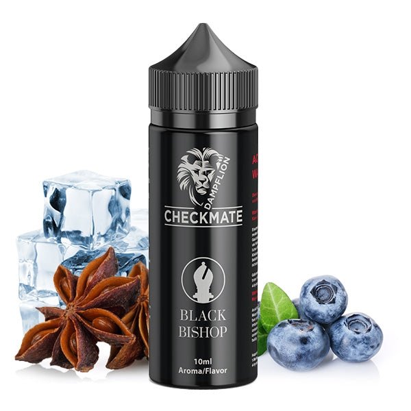 Black Bishop Longfill-Aroma - Dampflion CHECKMATE - Smokkie | eine Marke der Smoke Smart GmbH