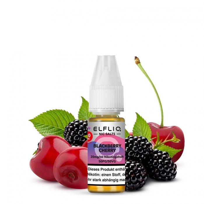 Blackberry Cherry Nikotinsalzliquid - Elfliq (ELFBAR) - Smokkie