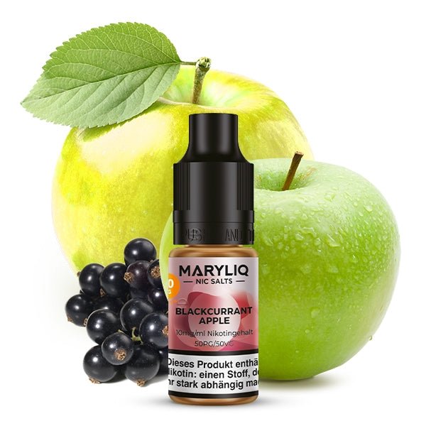 Blackcurrant Apple Nikotinsalzliquid Maryliq Lost Mary - Smokkie | eine Marke der Smoke Smart GmbH