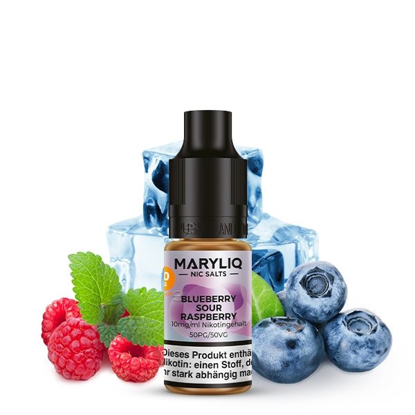 Blueberry Sour Raspberry Nikotinsalzliquid Maryliq Lost Mary - Smokkie | eine Marke der Smoke Smart GmbH