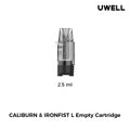 Caliburn Ironfist L Leer Pod 25ml Uwell - Smokkie | eine Marke der Smoke Smart GmbH