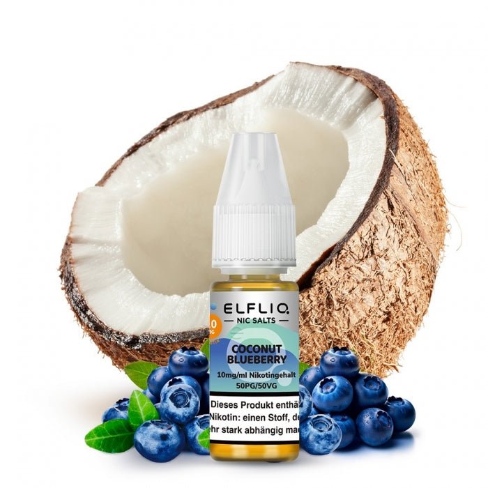 Coconut Blueberry Nikotinsalzliquid - Elfliq (ELFBAR) - Smokkie