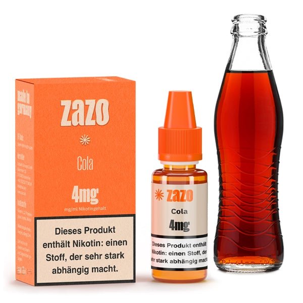 Cola ELiquid 10ml von ZAZO Made in Germany - Smokkie