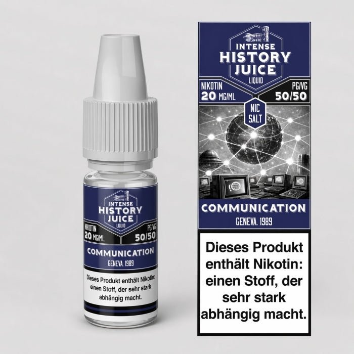 Communication Rote Früchte Kokos Nikotinsalzliquid 10ml INTENSE HISTORY JUICE - Smokkie