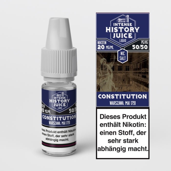 Constitution Fruchtmix Nikotinsalzliquid INTENSE HISTORY JUICE - Smokkie