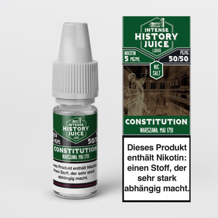 Constitution Fruchtmix Nikotinsalzliquid INTENSE HISTORY JUICE - Smokkie